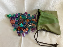Load image into Gallery viewer, Small/ Medium Dice or Gaming Bags