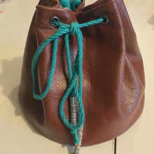 Load image into Gallery viewer, Custom Leather Dice bags