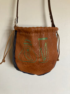 Small Cinch Top Shoulder bag with 