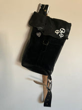 Load image into Gallery viewer, Black Leather Backpack
