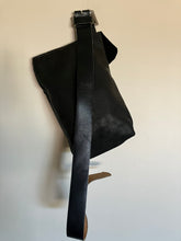 Load image into Gallery viewer, Black Leather Backpack