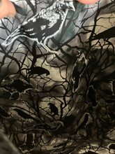Load image into Gallery viewer, Black Velvet Filigree Shoulder Bag