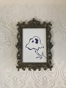Framed print of "Ghost Mushroom"